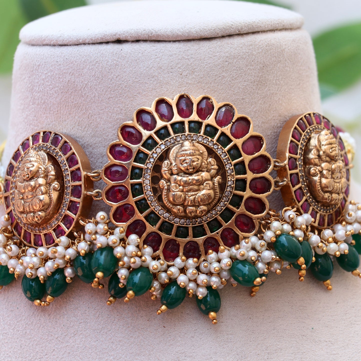 Lakshmi Kemp Choker Set