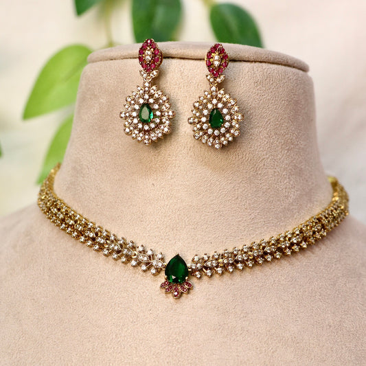 Elegant AD Stone Necklace