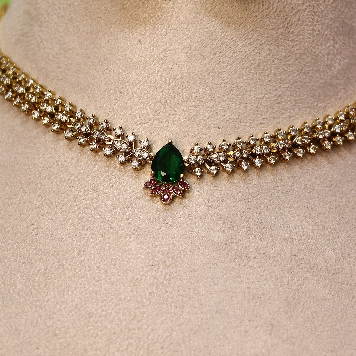 Elegant AD Stone Necklace