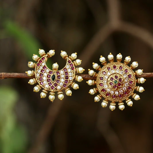 Imitation Sun & Moon Jada Billa Set