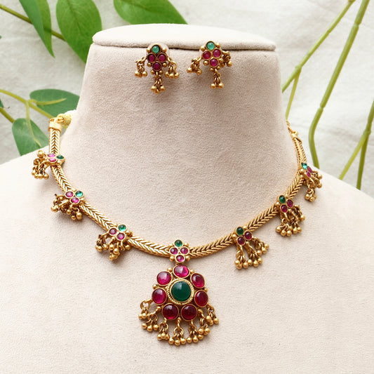 Antique Ruby Necklace