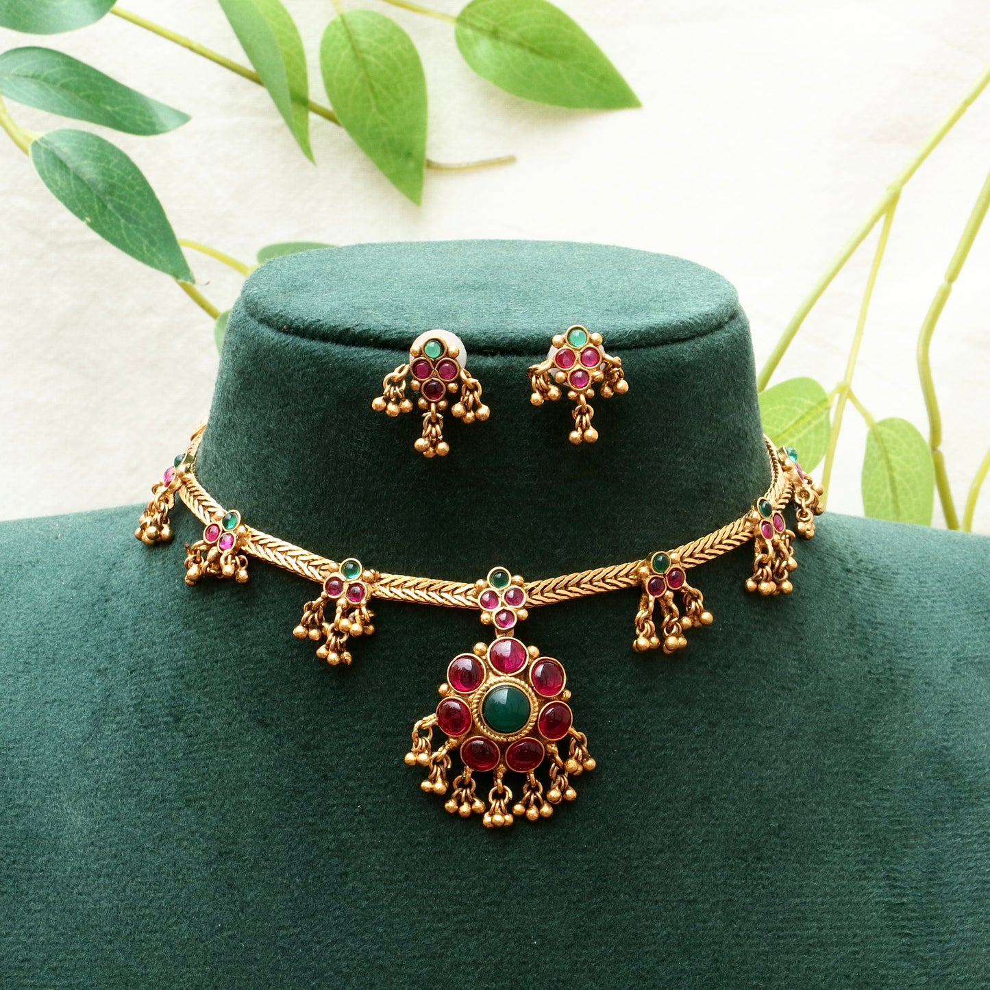 Antique Ruby Necklace