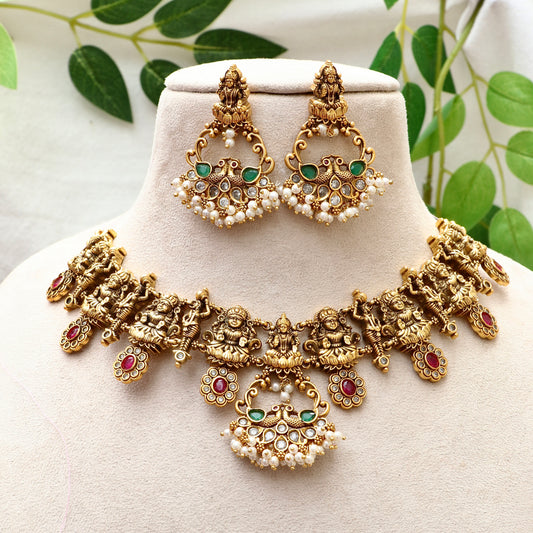Lakshmi Antique Necklace