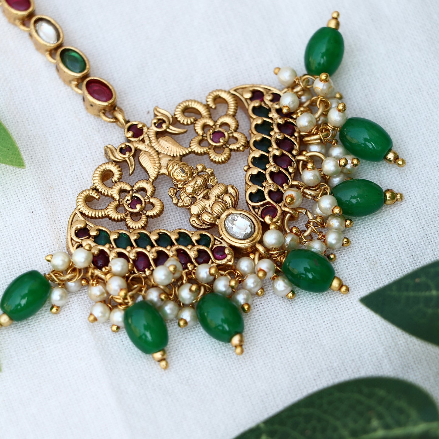 Kemp Lakshmi Antique Tikka