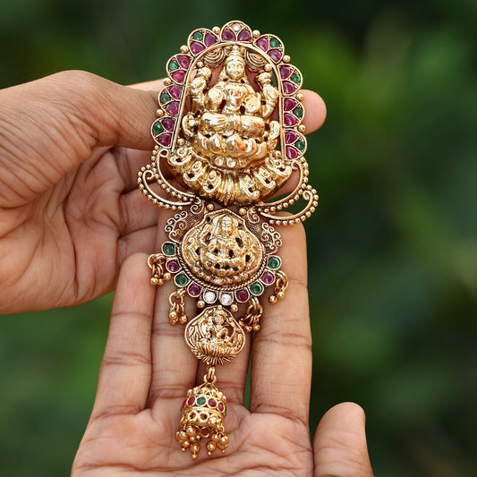 Stone Lakshmi Antique Jada Billa