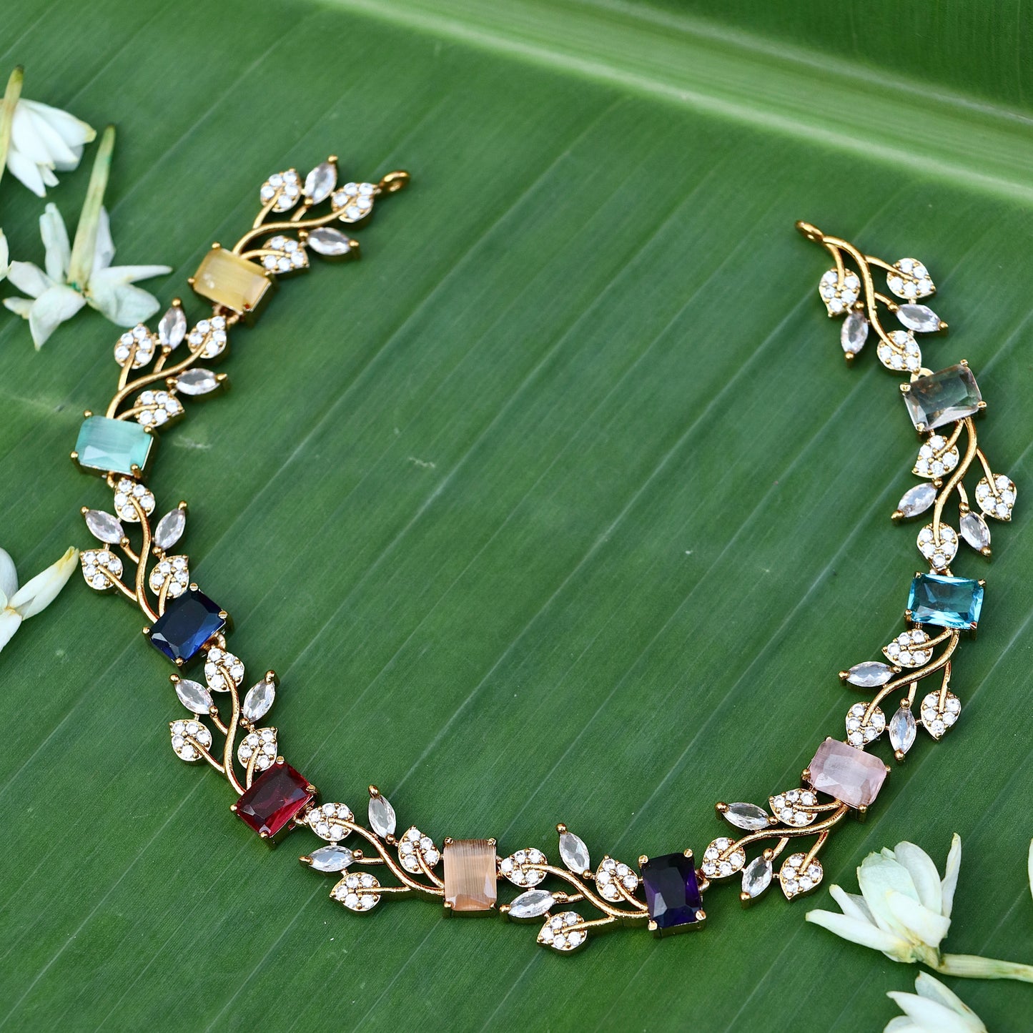 Multi Stone Necklace