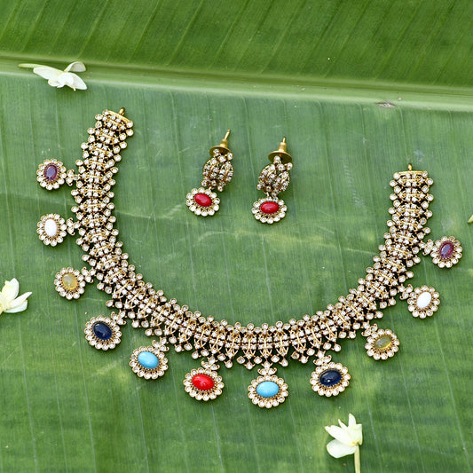 Navaratna Necklace