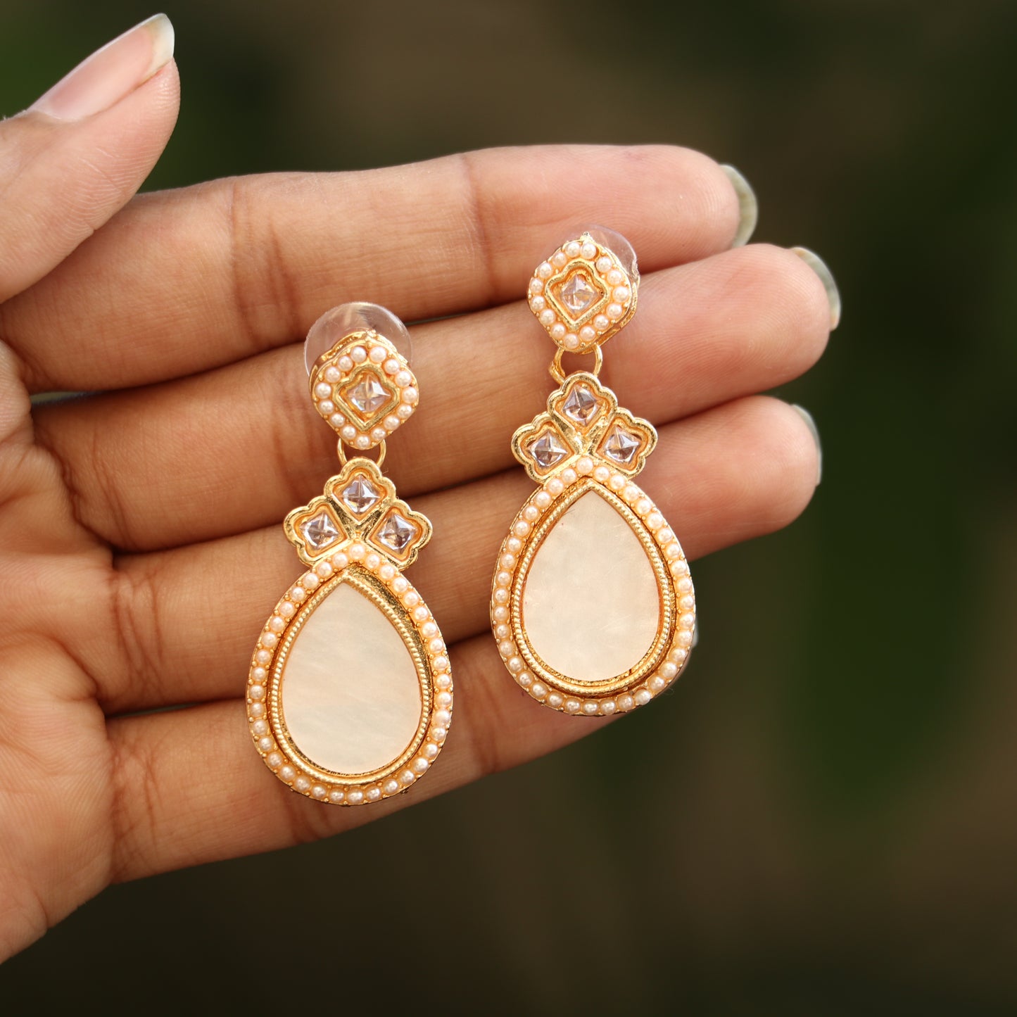 Interchangeable Earrings - Total 6 Colors