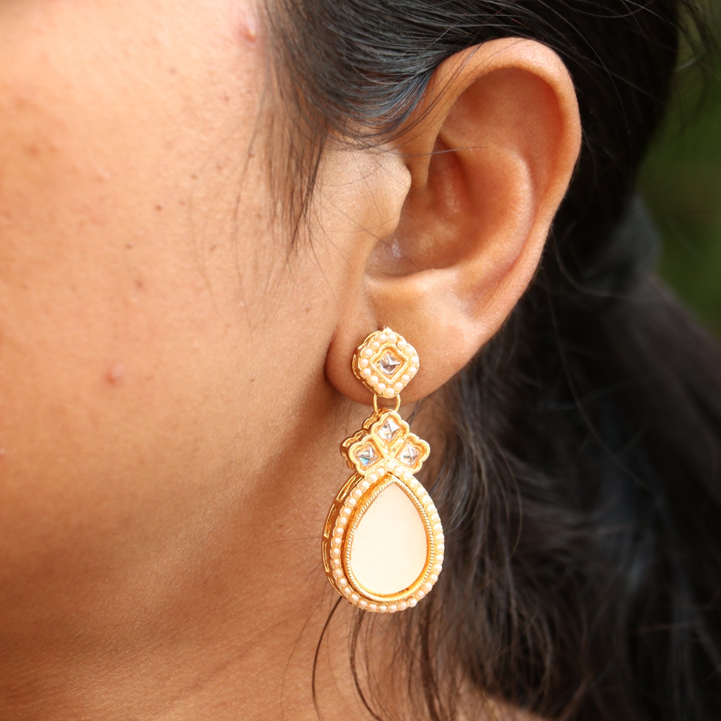 Interchangeable Earrings - Total 6 Colors
