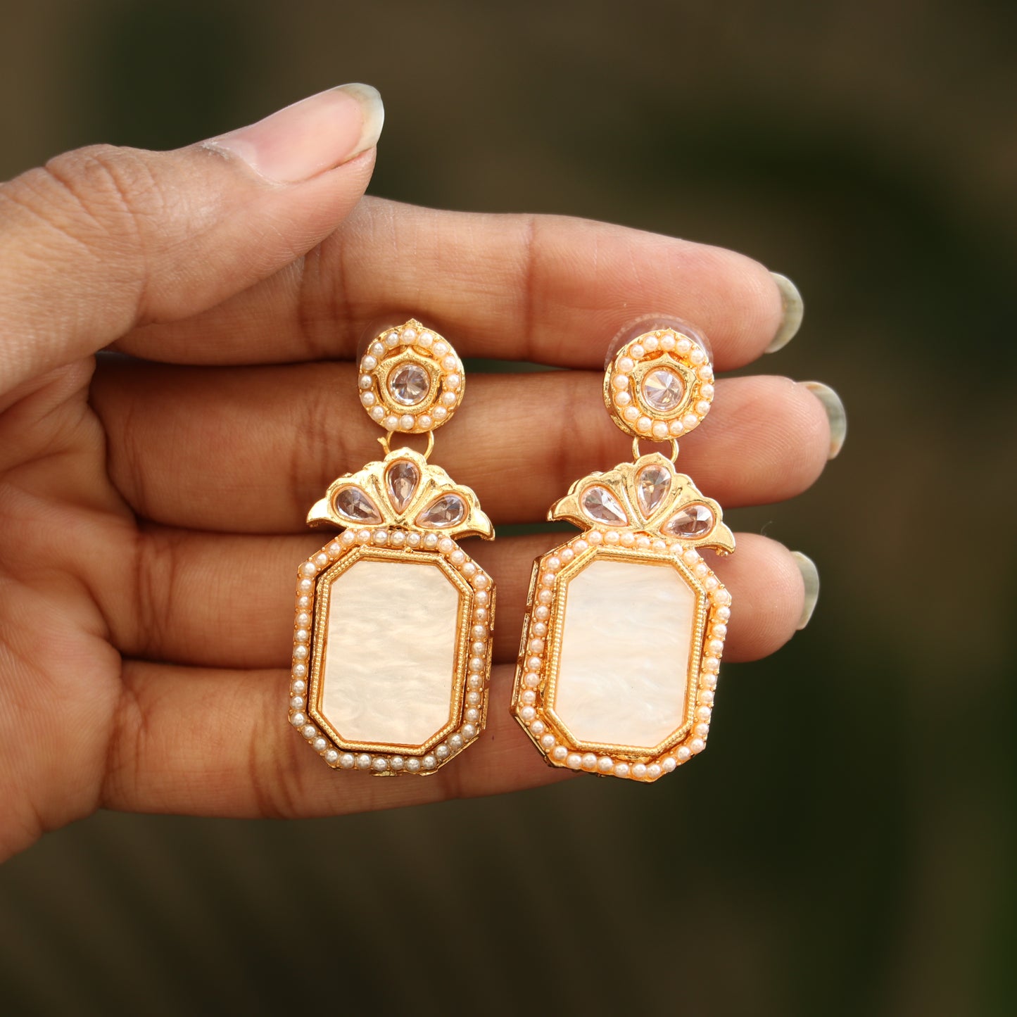 Interchangeable Earrings - Total 6 Colors