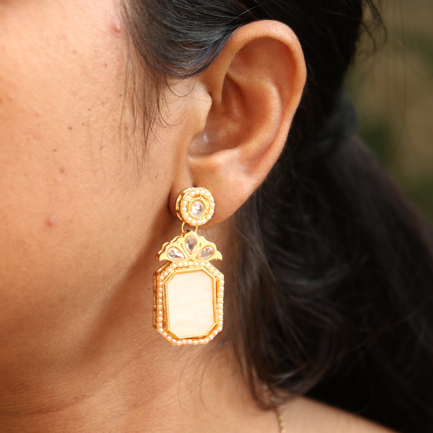 Interchangeable Earrings - Total 6 Colors