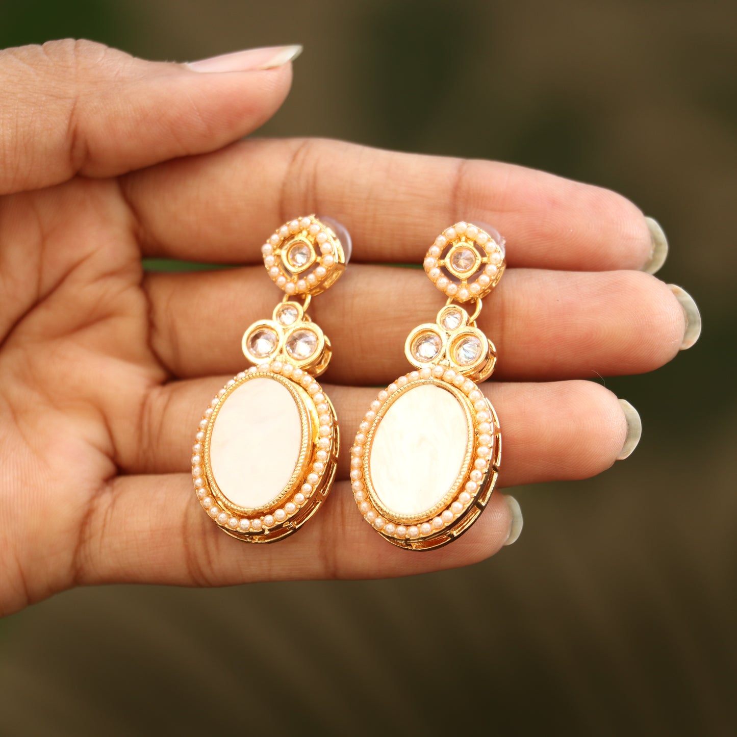 Interchangeable Earrings - Total 6 Colors