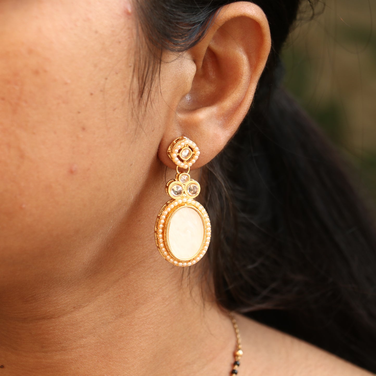 Interchangeable Earrings - Total 6 Colors