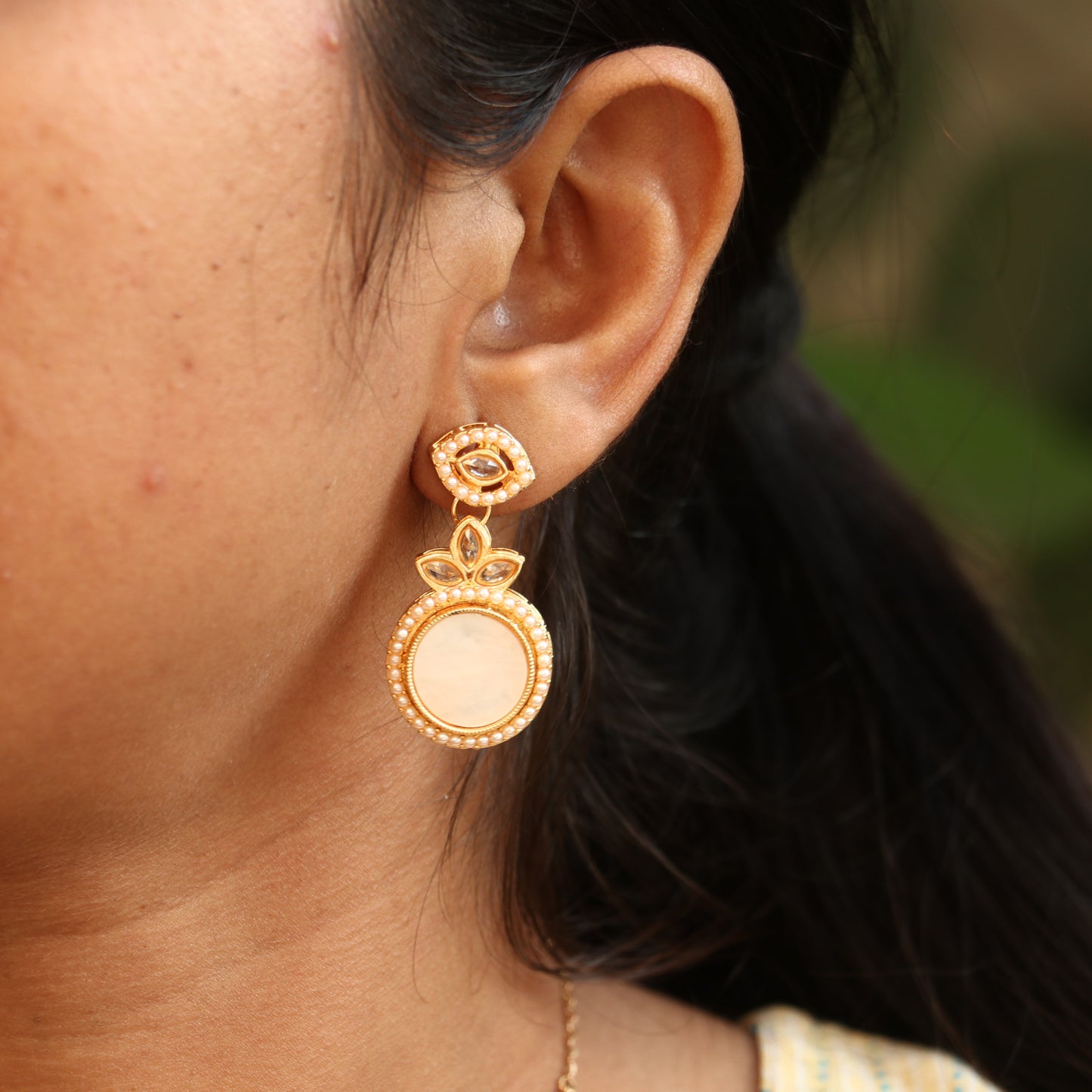 Interchangeable Earrings - Total 6 Colors