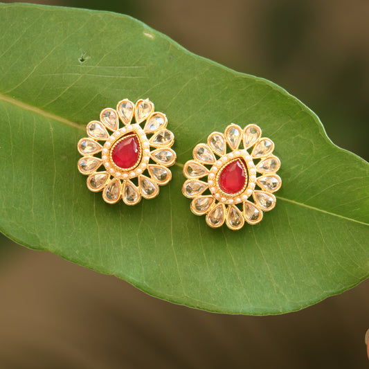 Interchangeable Earrings - Total 6 Colors