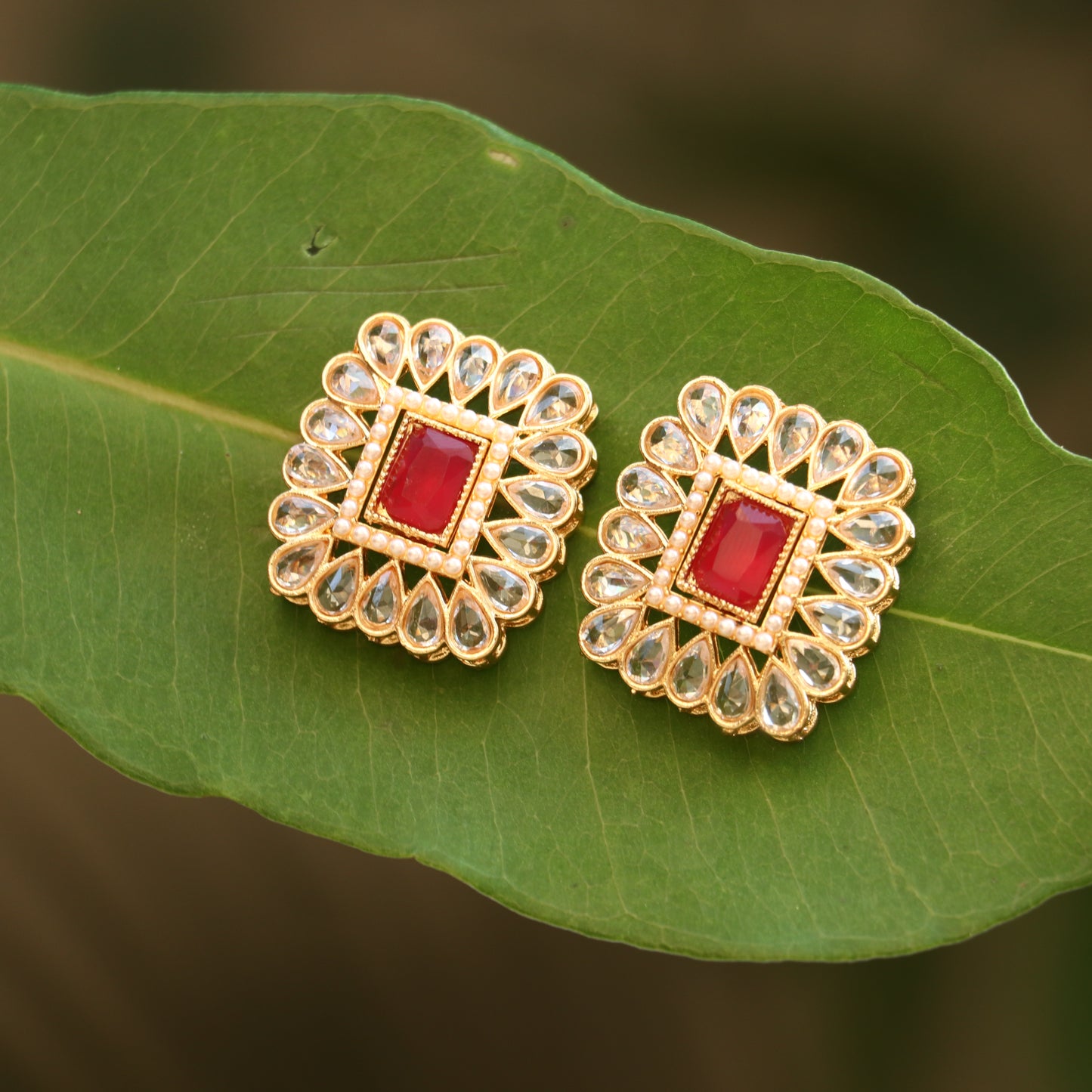 Interchangeable Stud Earrings