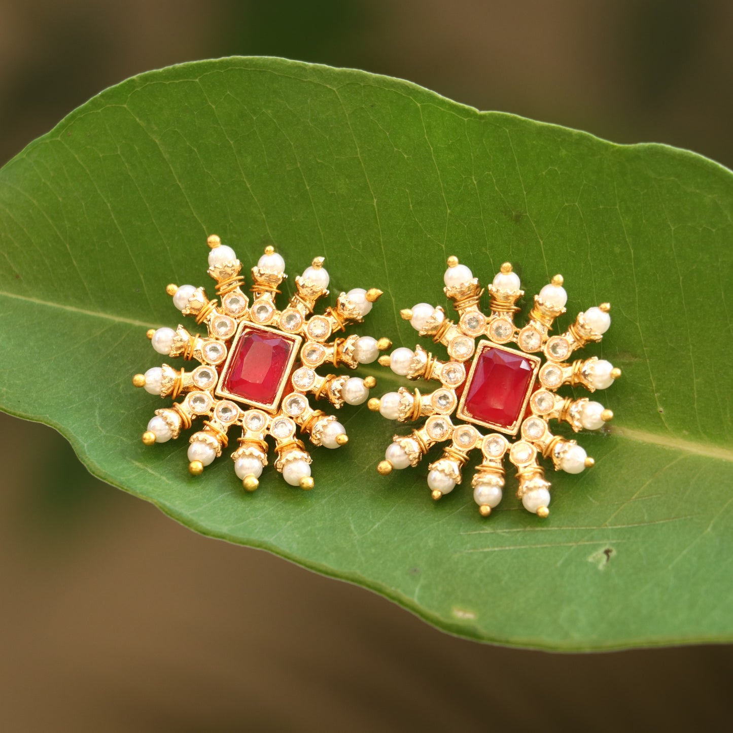 Interchangeable Stud Earrings