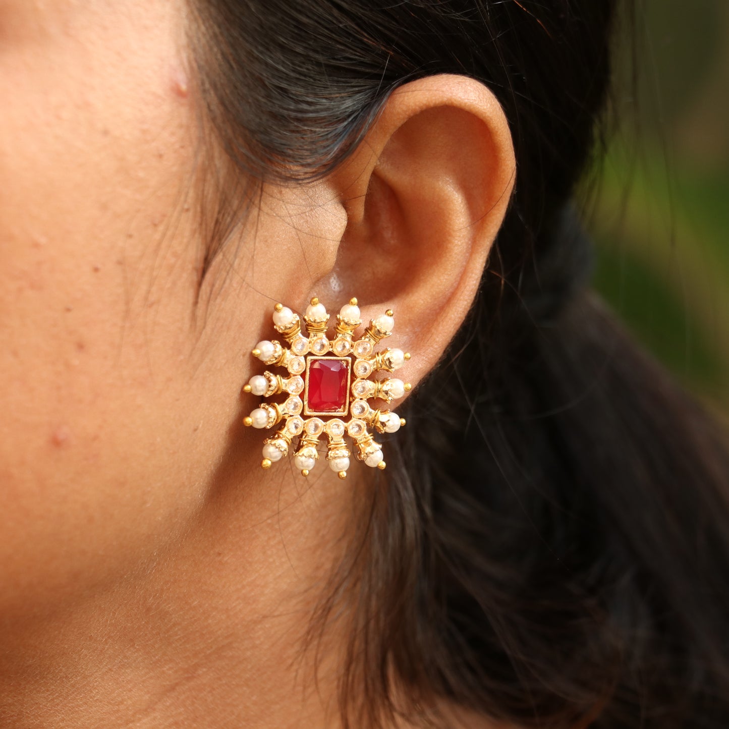Interchangeable Stud Earrings