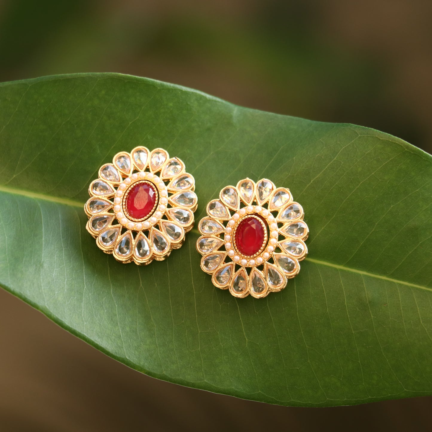 Interchangeable Stud Earrings