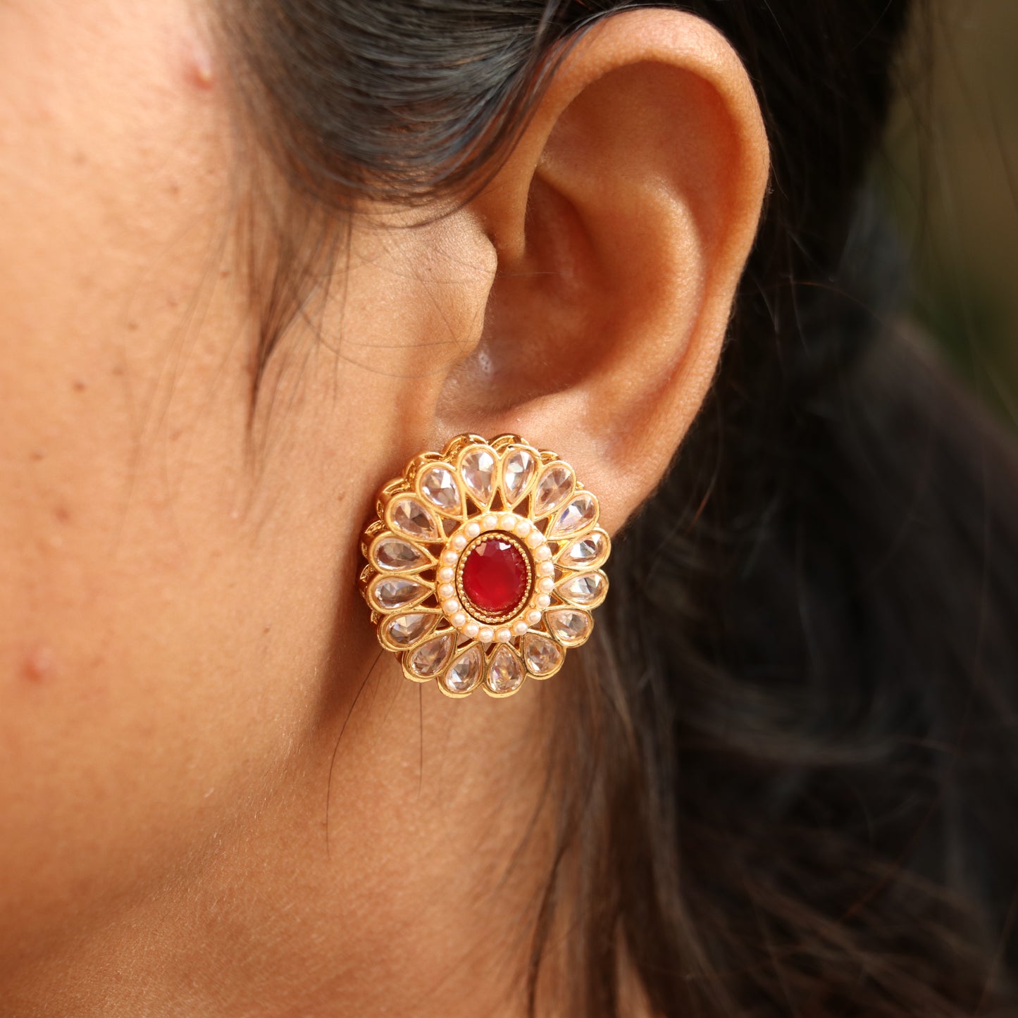 Interchangeable Stud Earrings