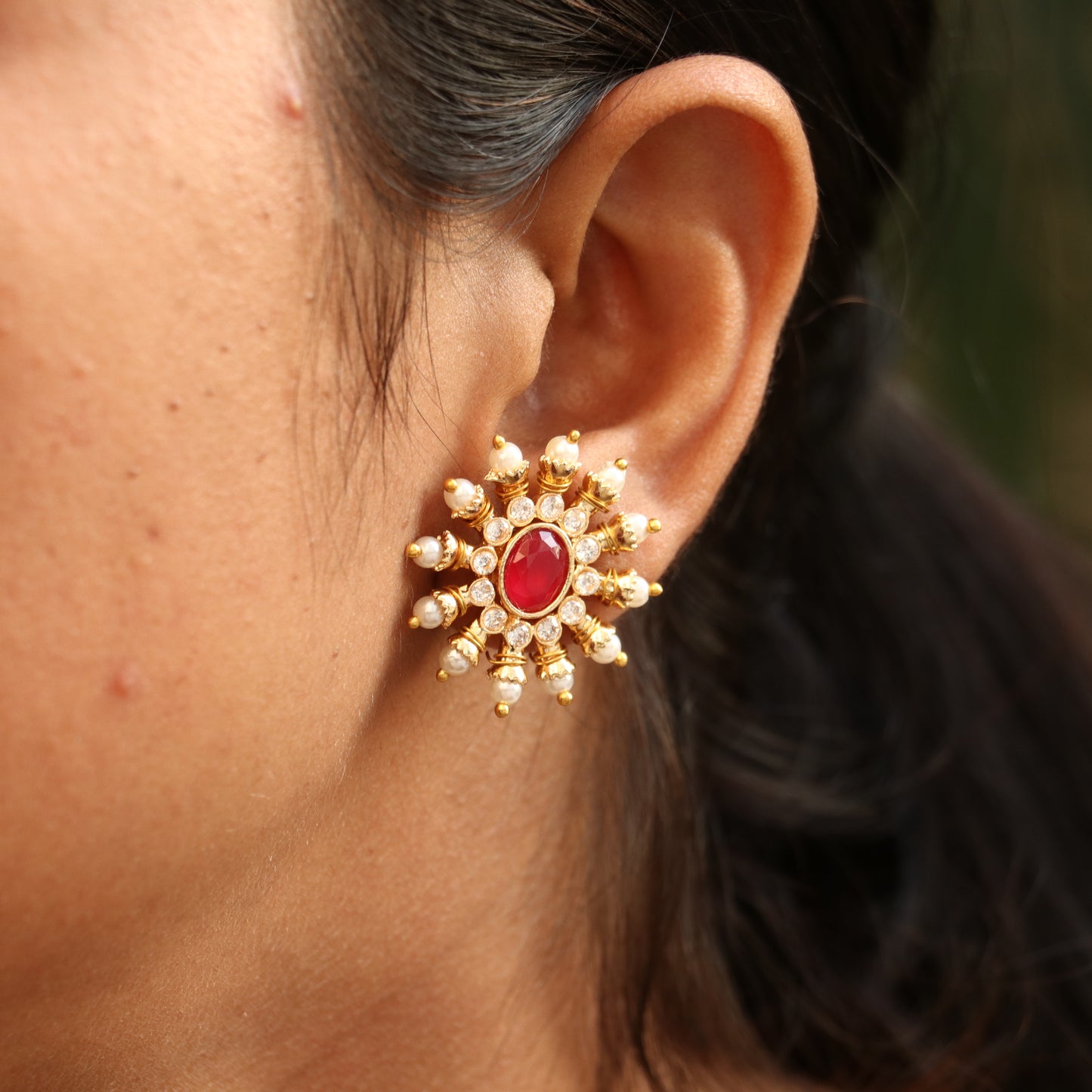 Interchangeable Stud Earrings