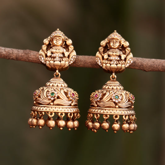 Antique Lakshmi Jhumkas