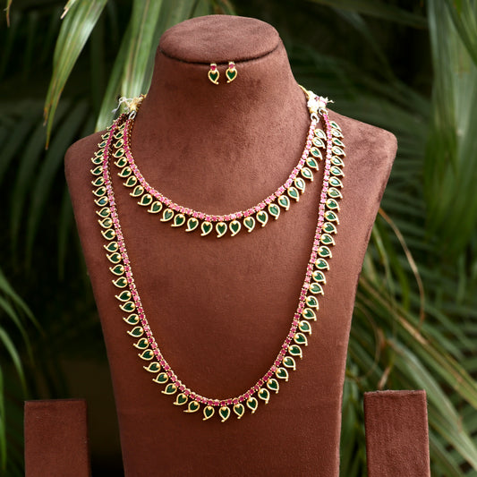 Emerald Mango Jewellery Set