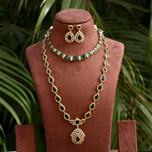 Emerald Jewellery Set