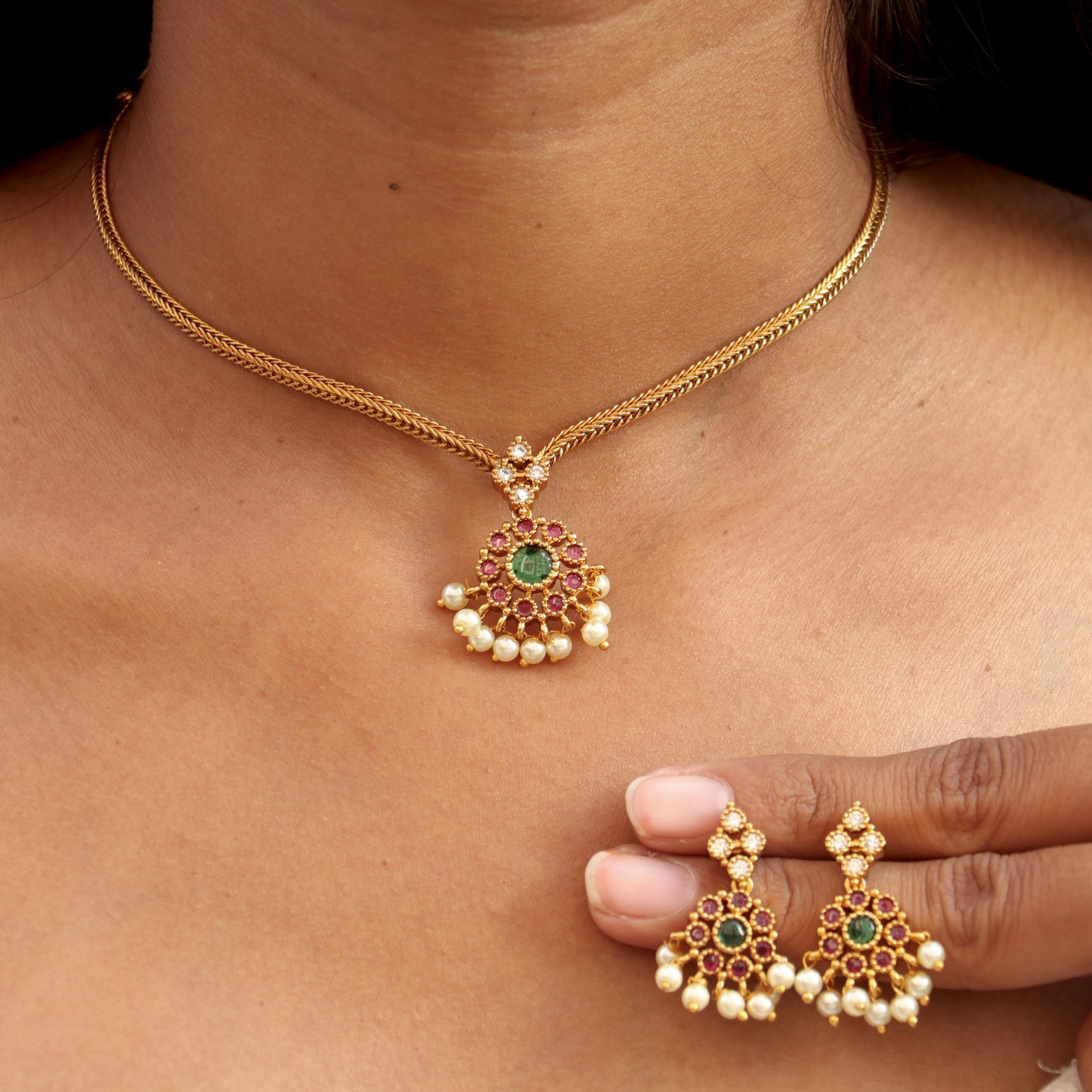 Antique Attigai Necklace