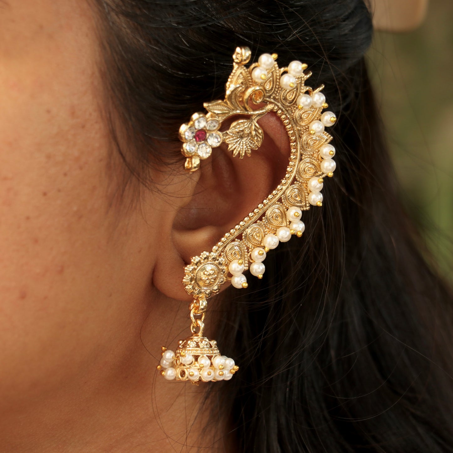 Antique Maharashtrian Ear-Cuff