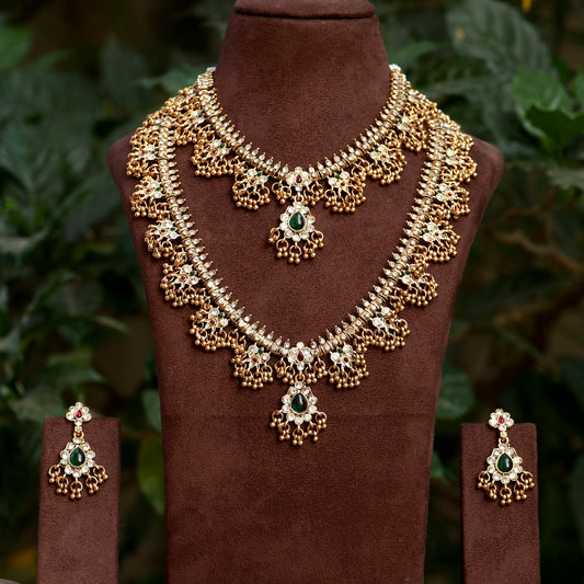 Antique Guttapusalu Bridal Jewellery Set
