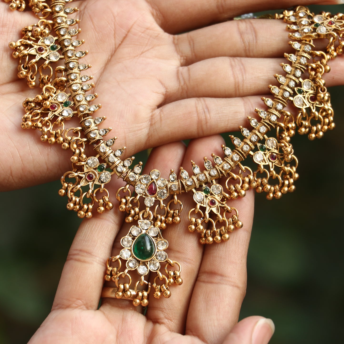 Antique Guttapusalu Bridal Jewellery Set
