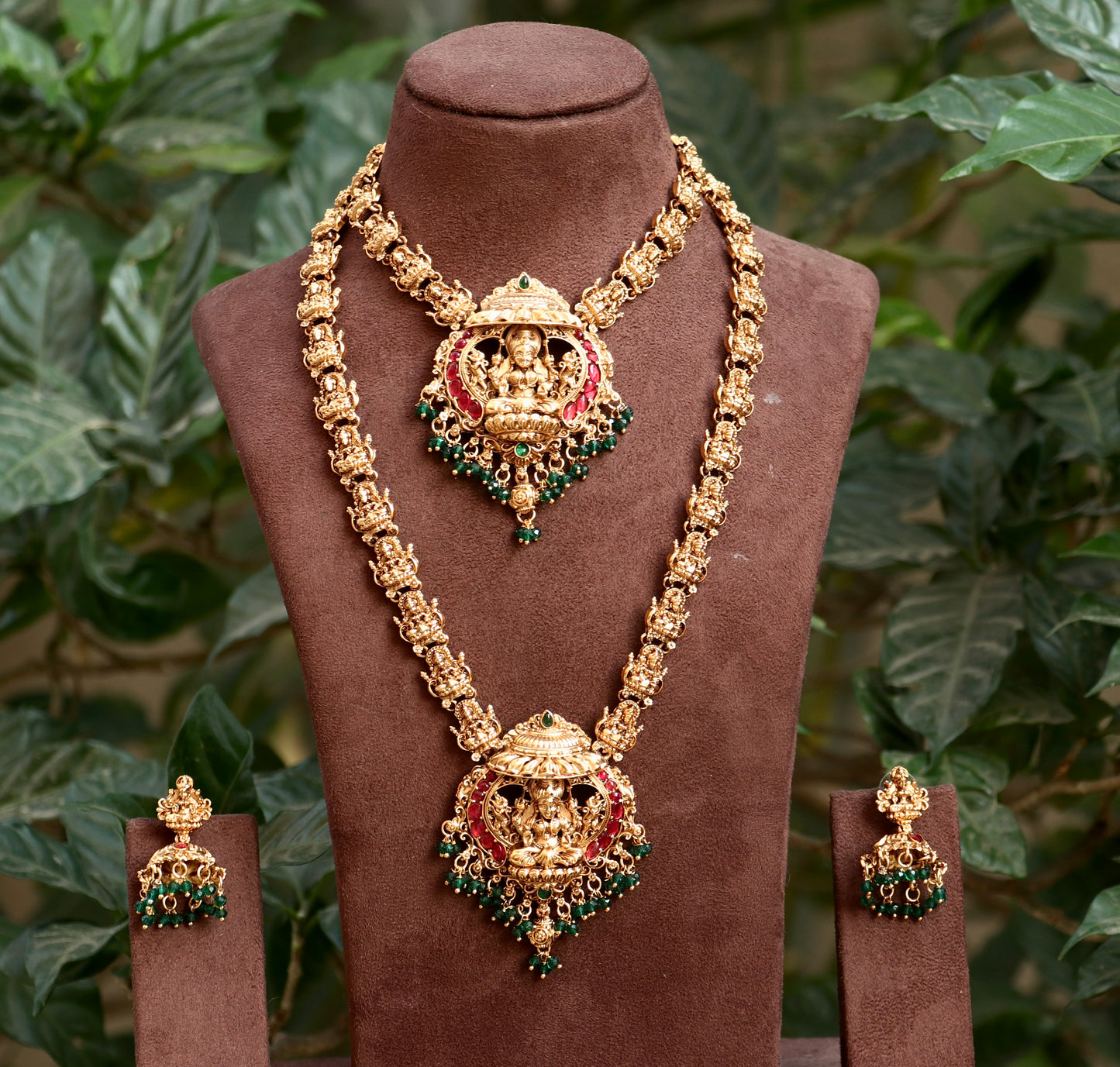 Antique Lakshmi Bridal Jewellery Set
