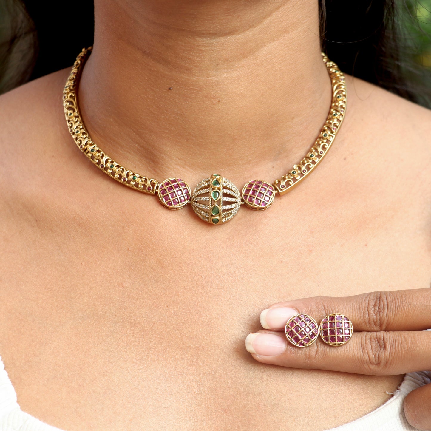 Kemp Antique Kante Necklace