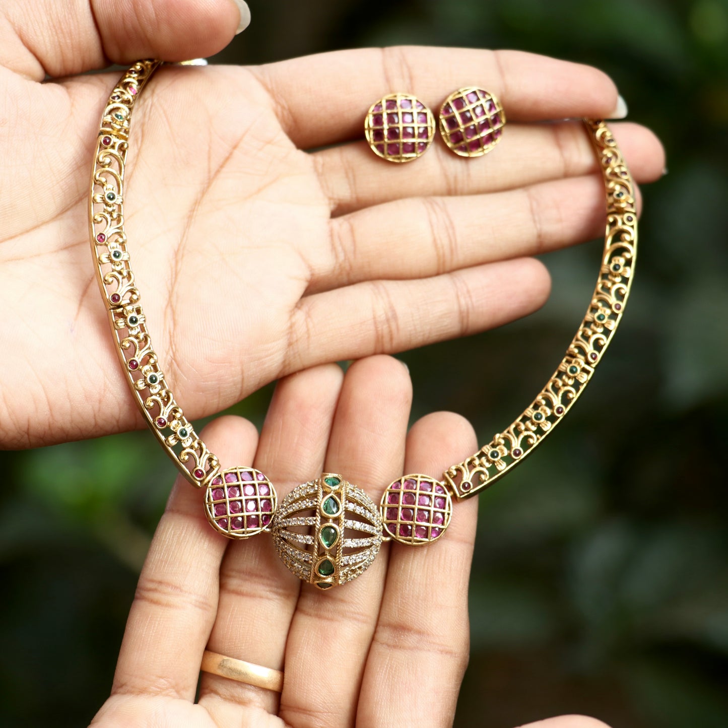 Kemp Antique Kante Necklace