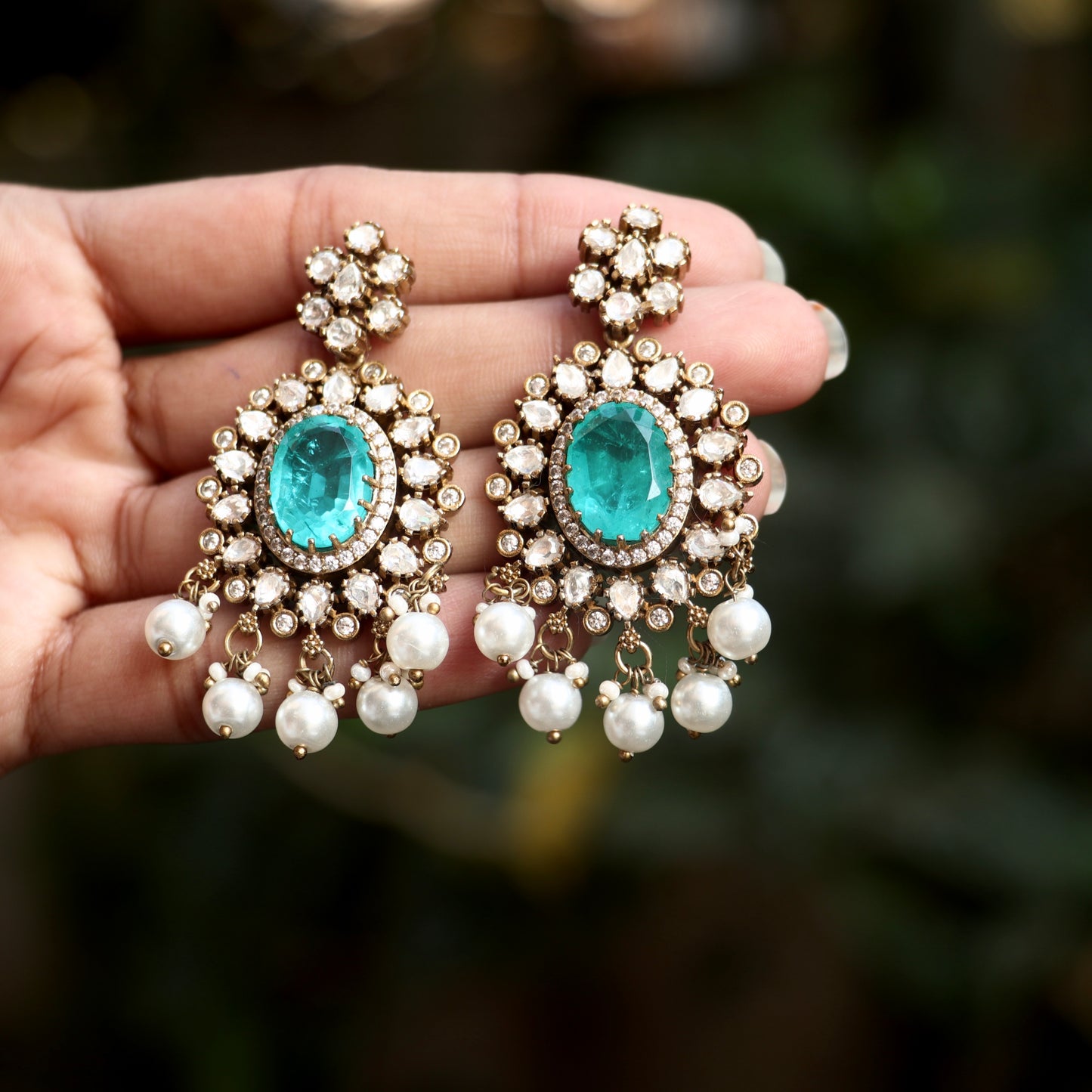 Moissanite Victorian Finish Choker