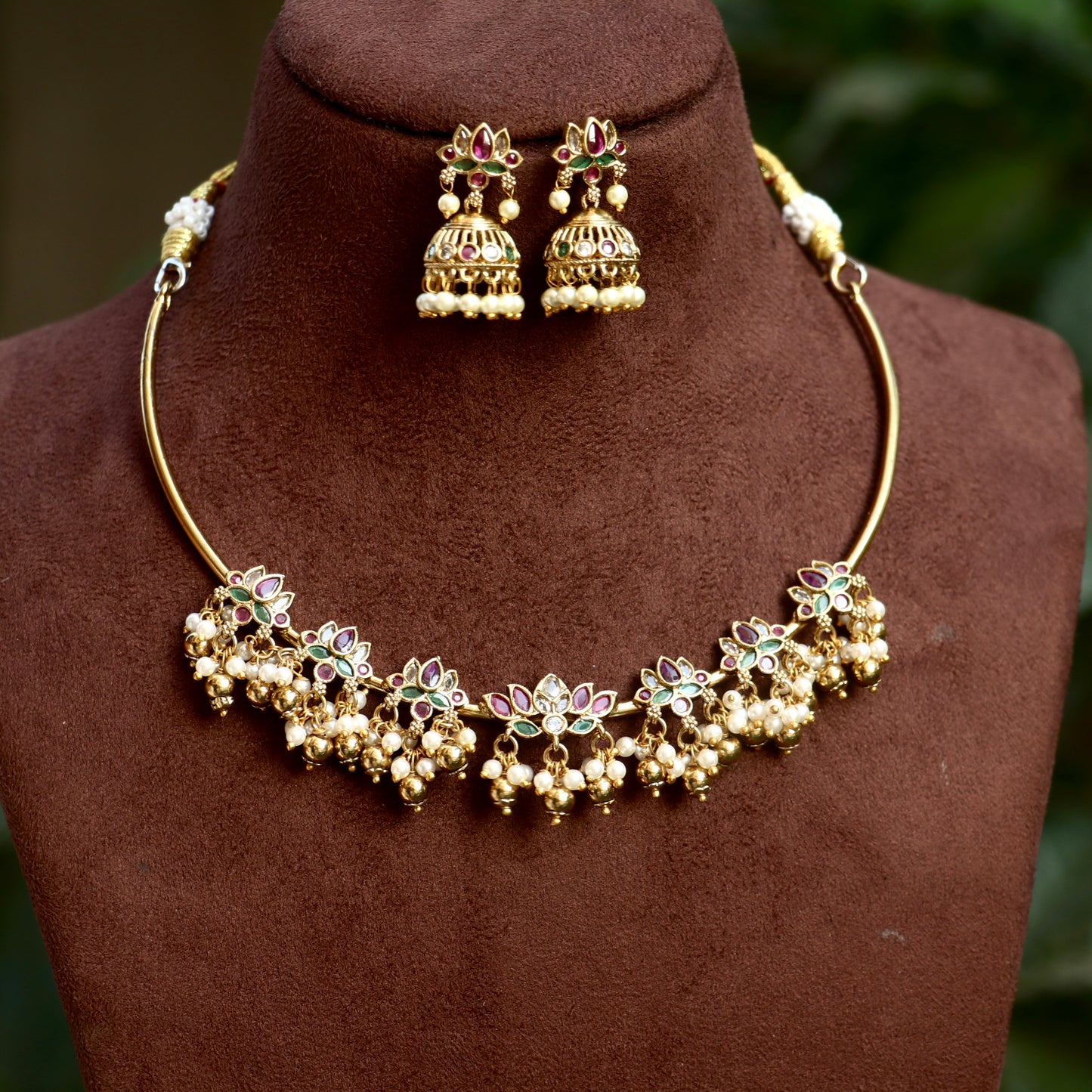 Lotus Antique Hasli Necklace