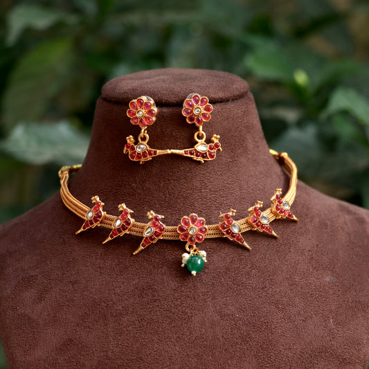 Kemp Bird Pendants Chokers