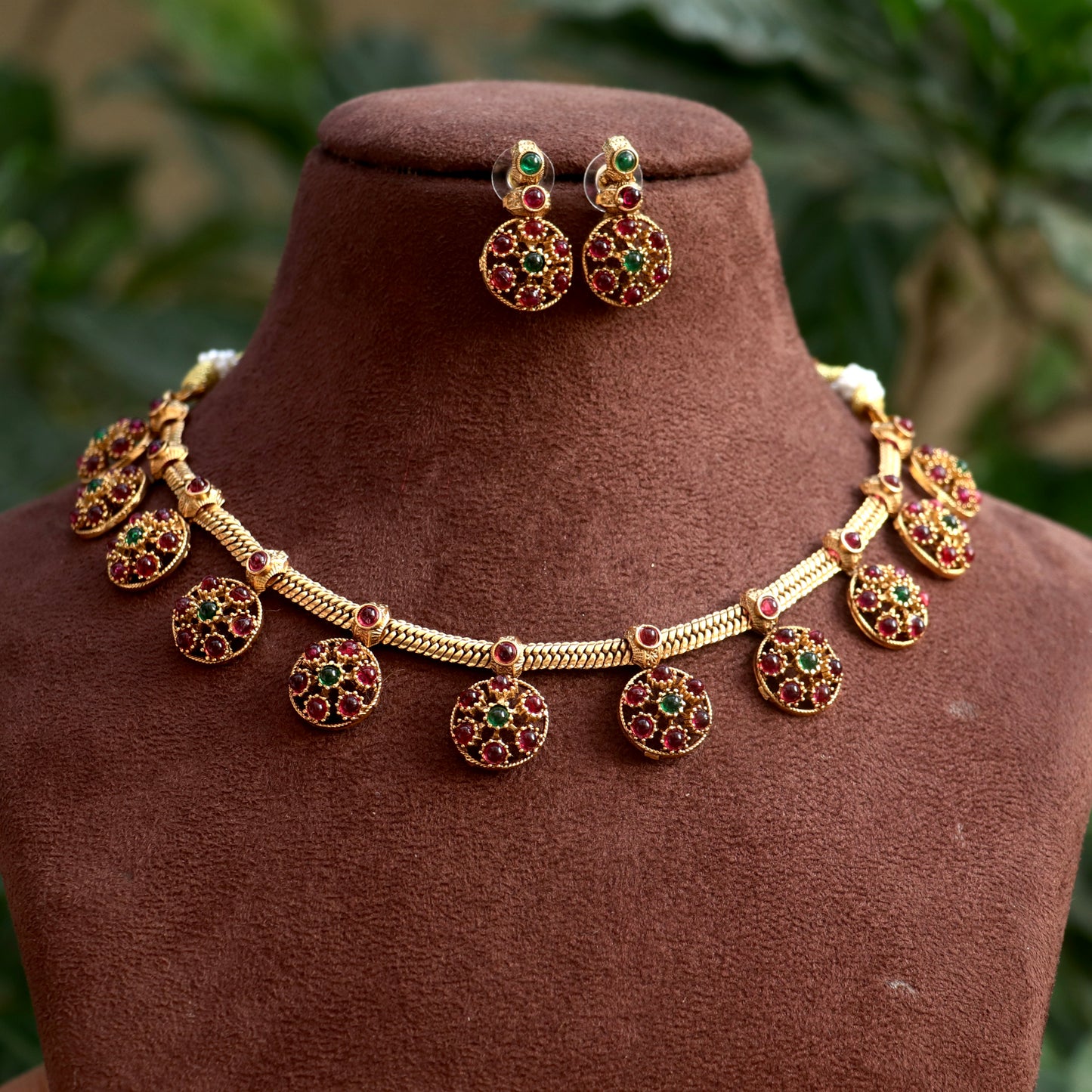 Kemp Stones Chain Necklace