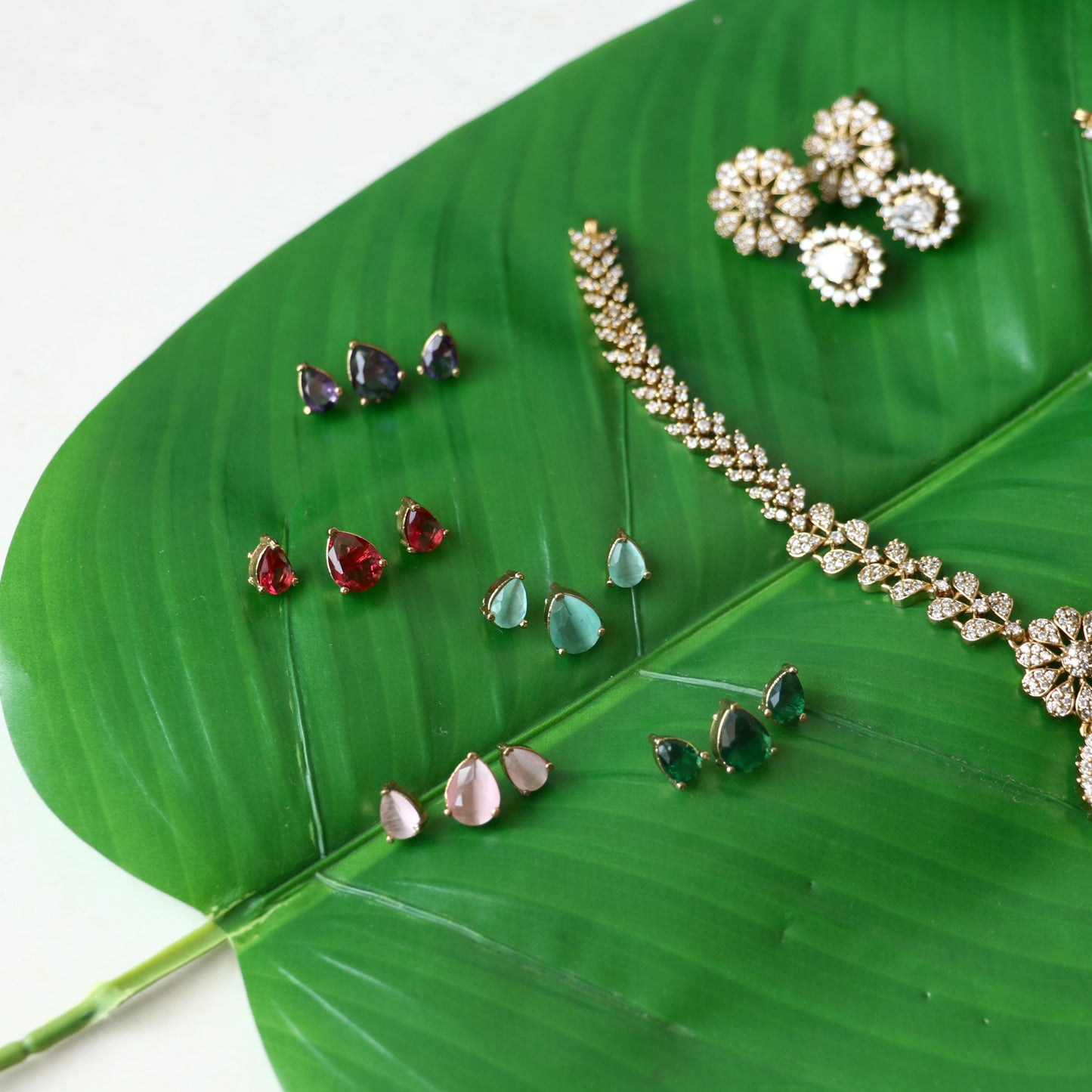 Interchangeable AD Stone Necklace