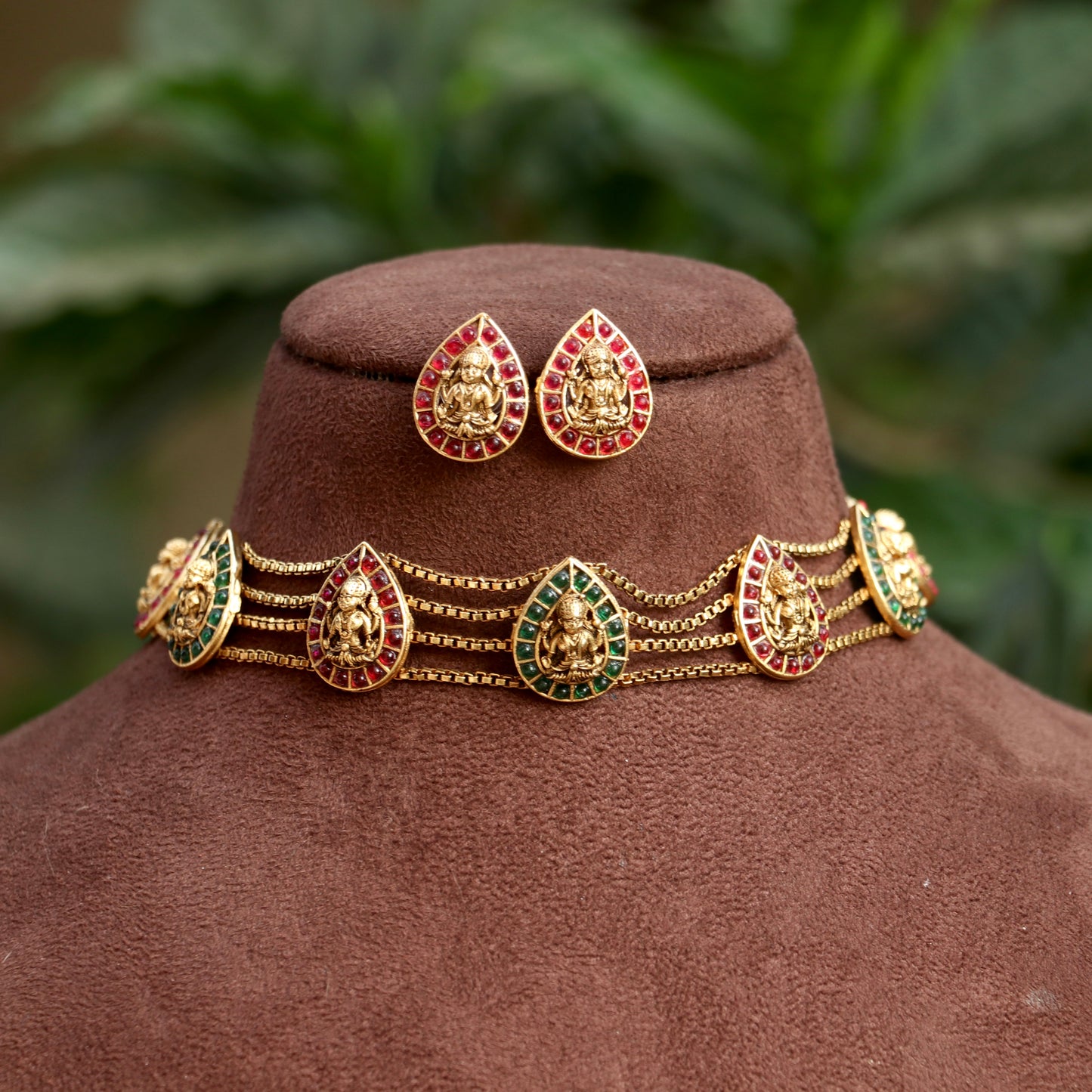 Antique Lakshmi Kemp Choker