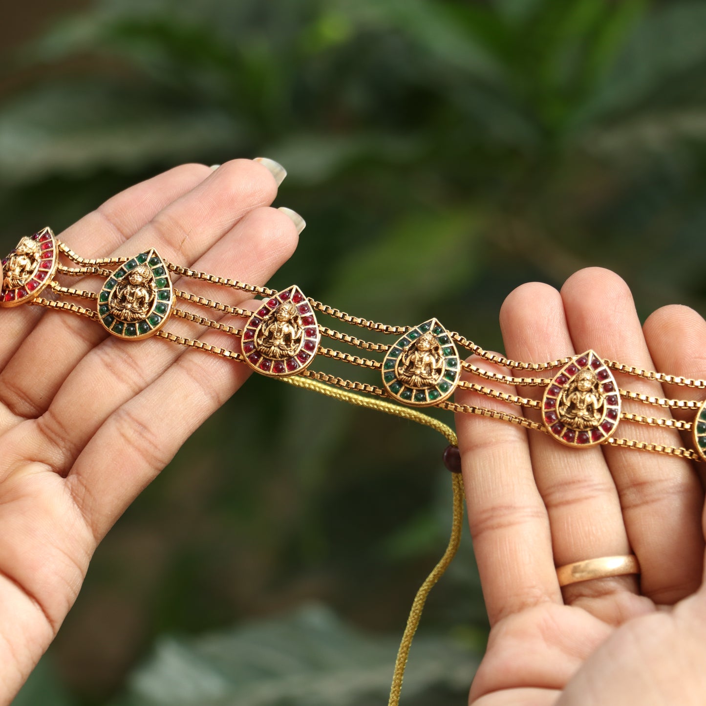 Antique Lakshmi Kemp Choker