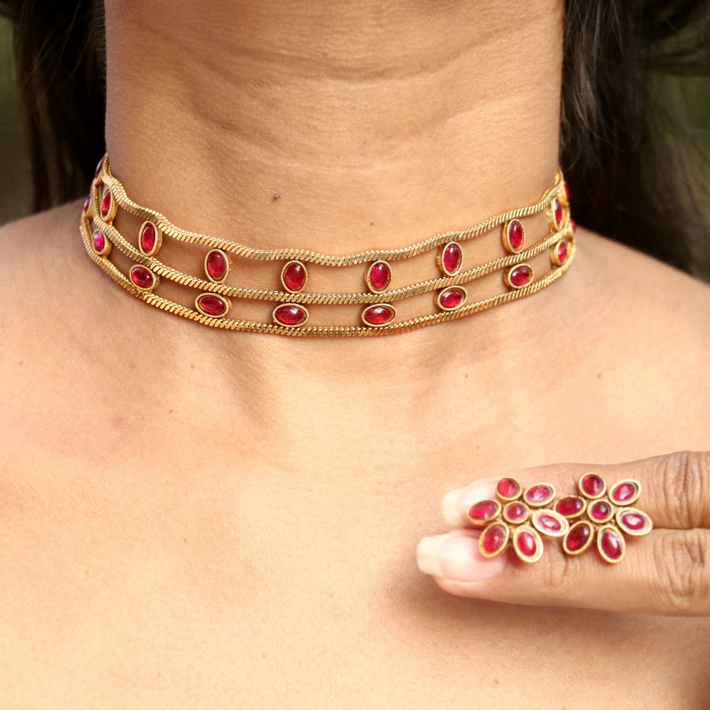 Antique Kemp Chain Choker