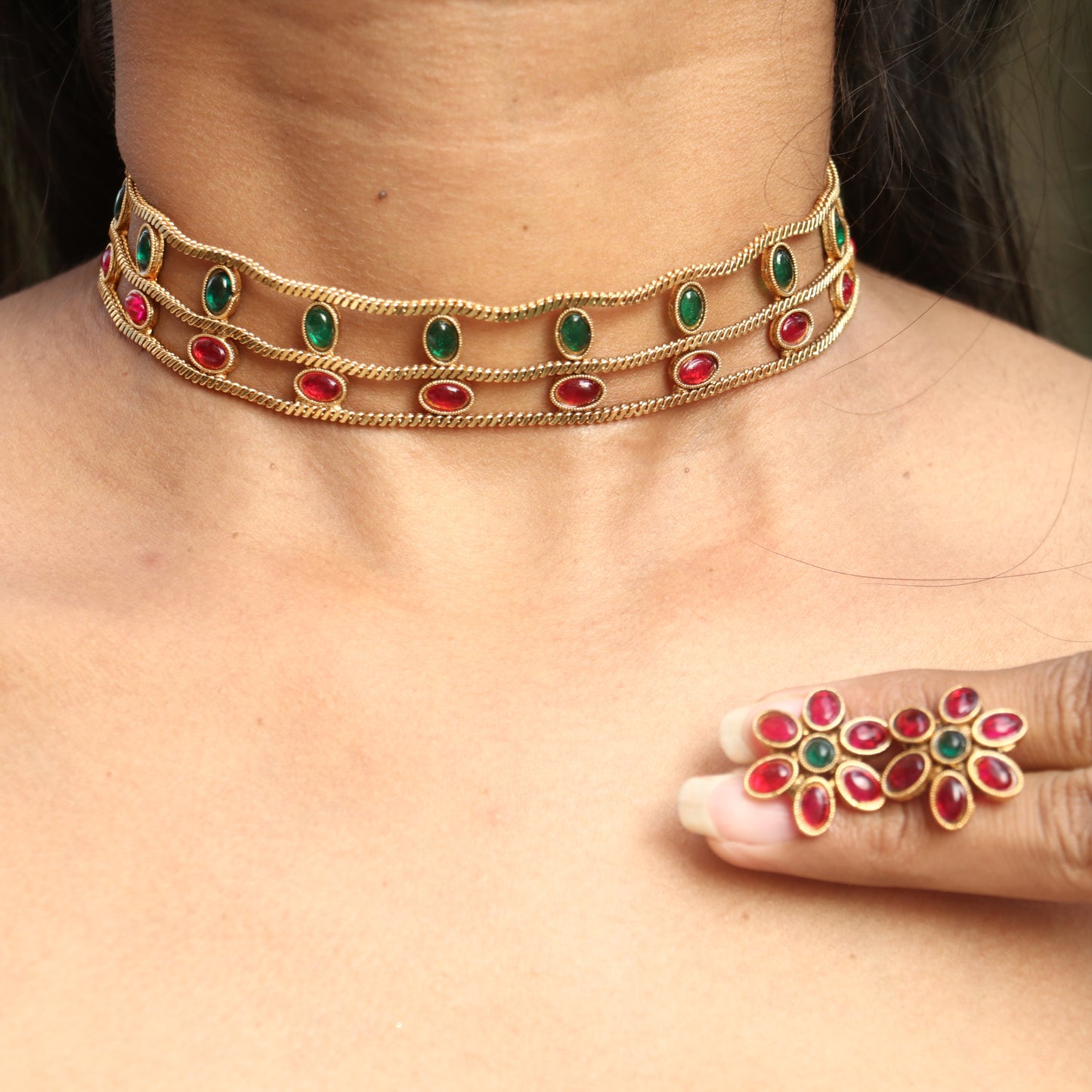 Antique Kemp Chain Choker