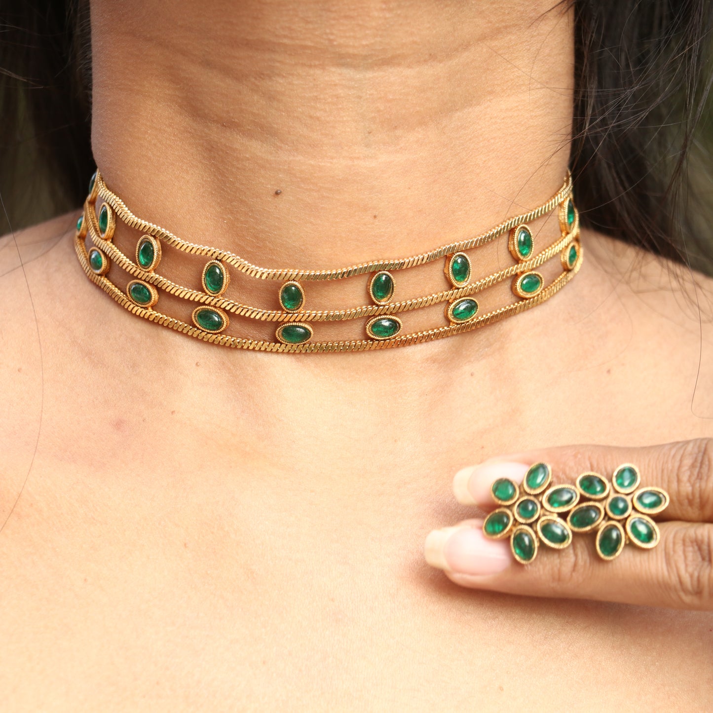 Antique Kemp Chain Choker