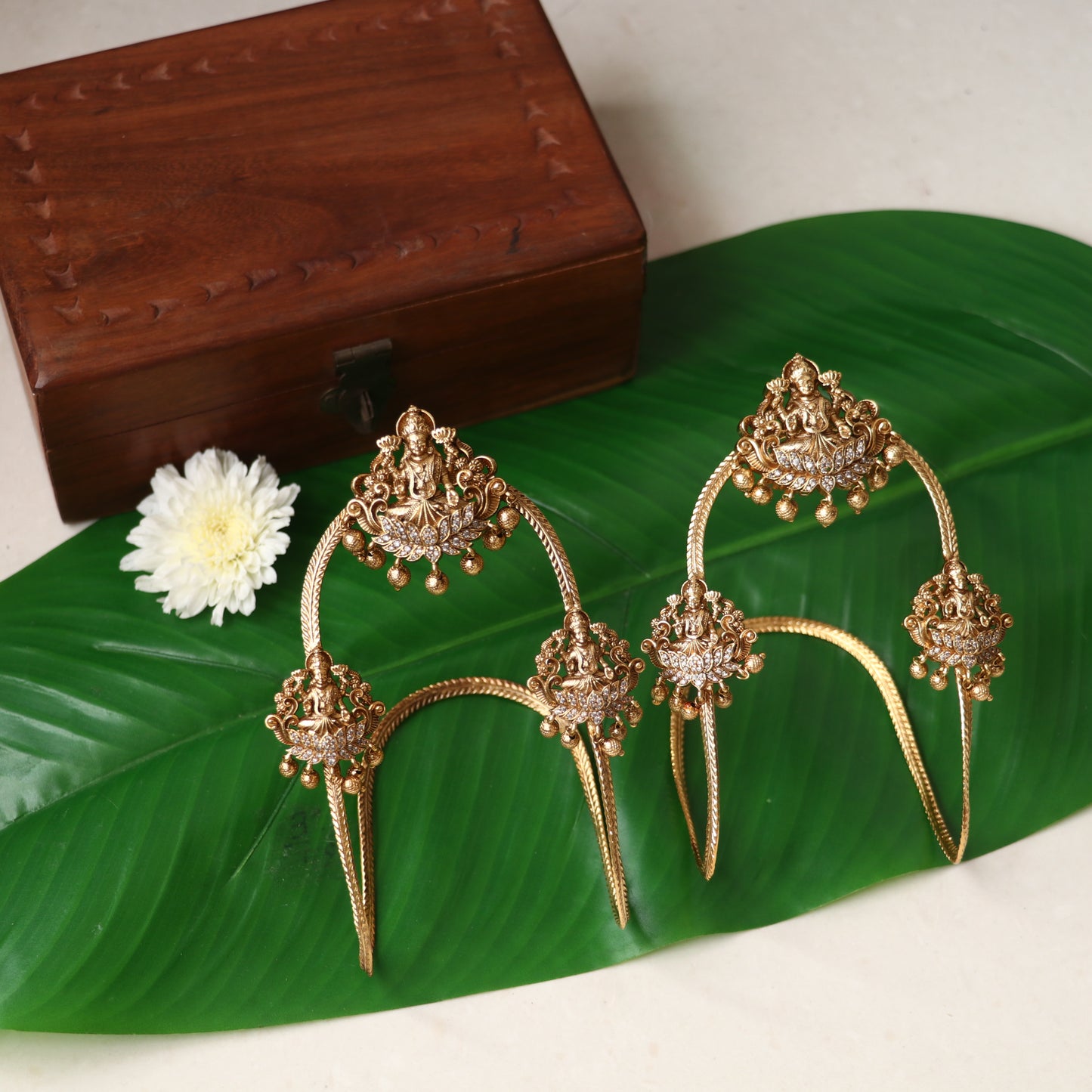 Antique Lakshmi Armlet Pair