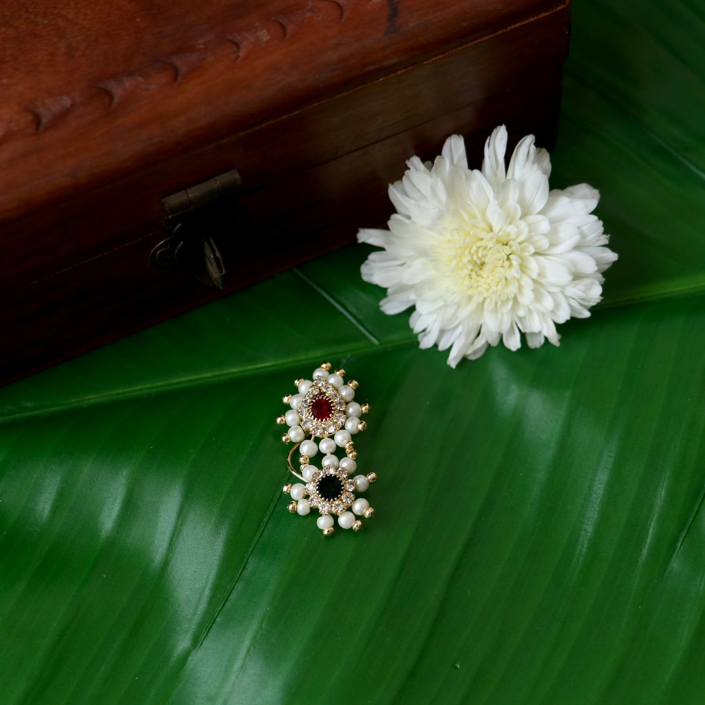 Adjustable Maharashtrian Nath Nose Pin