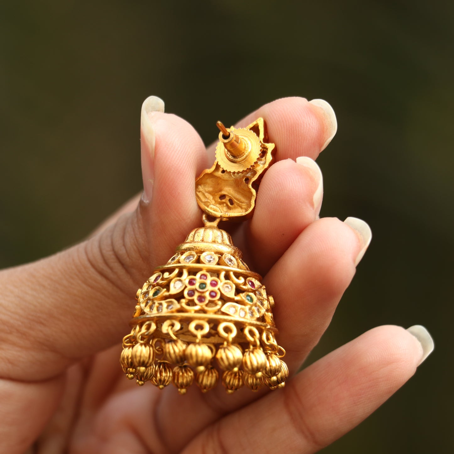 Antique Lakshmi Jhumkas