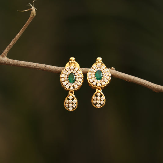 Antique AD Stud Earrings