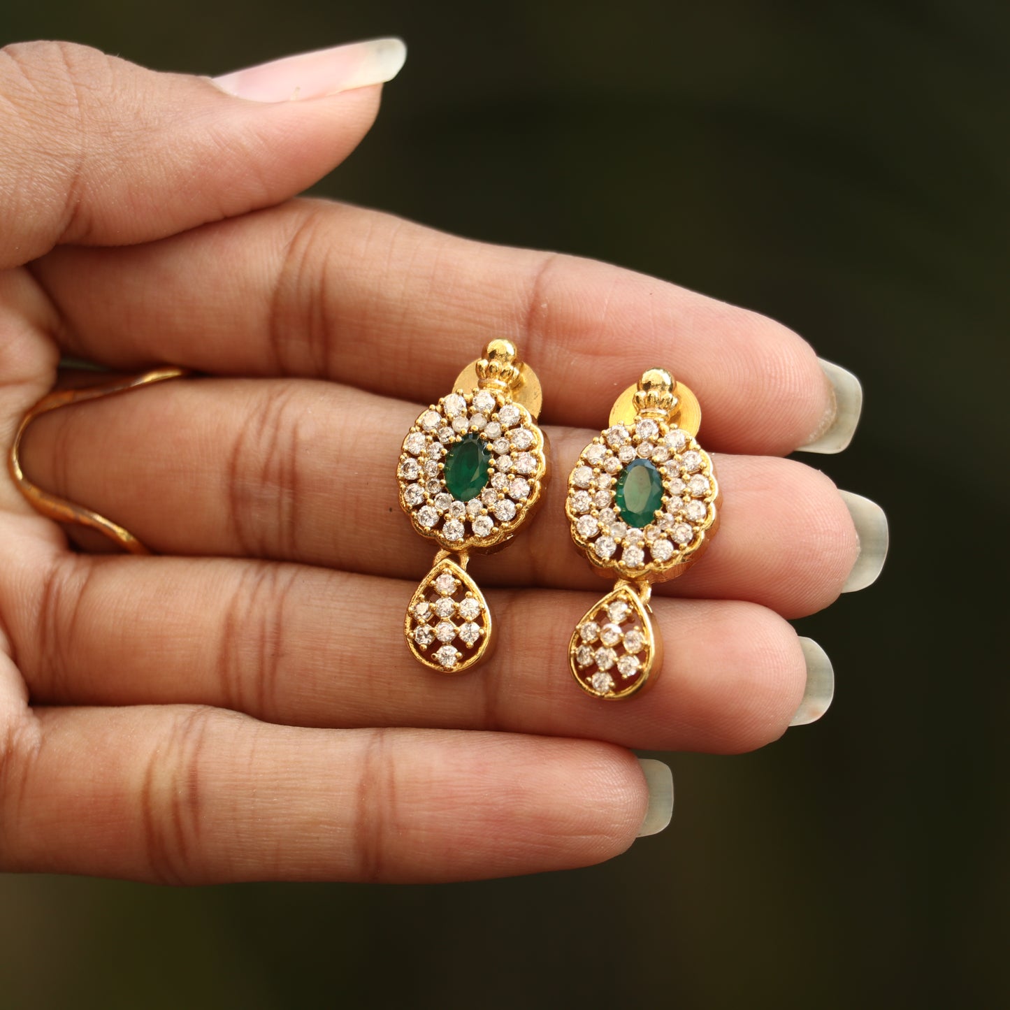 Antique AD Stud Earrings